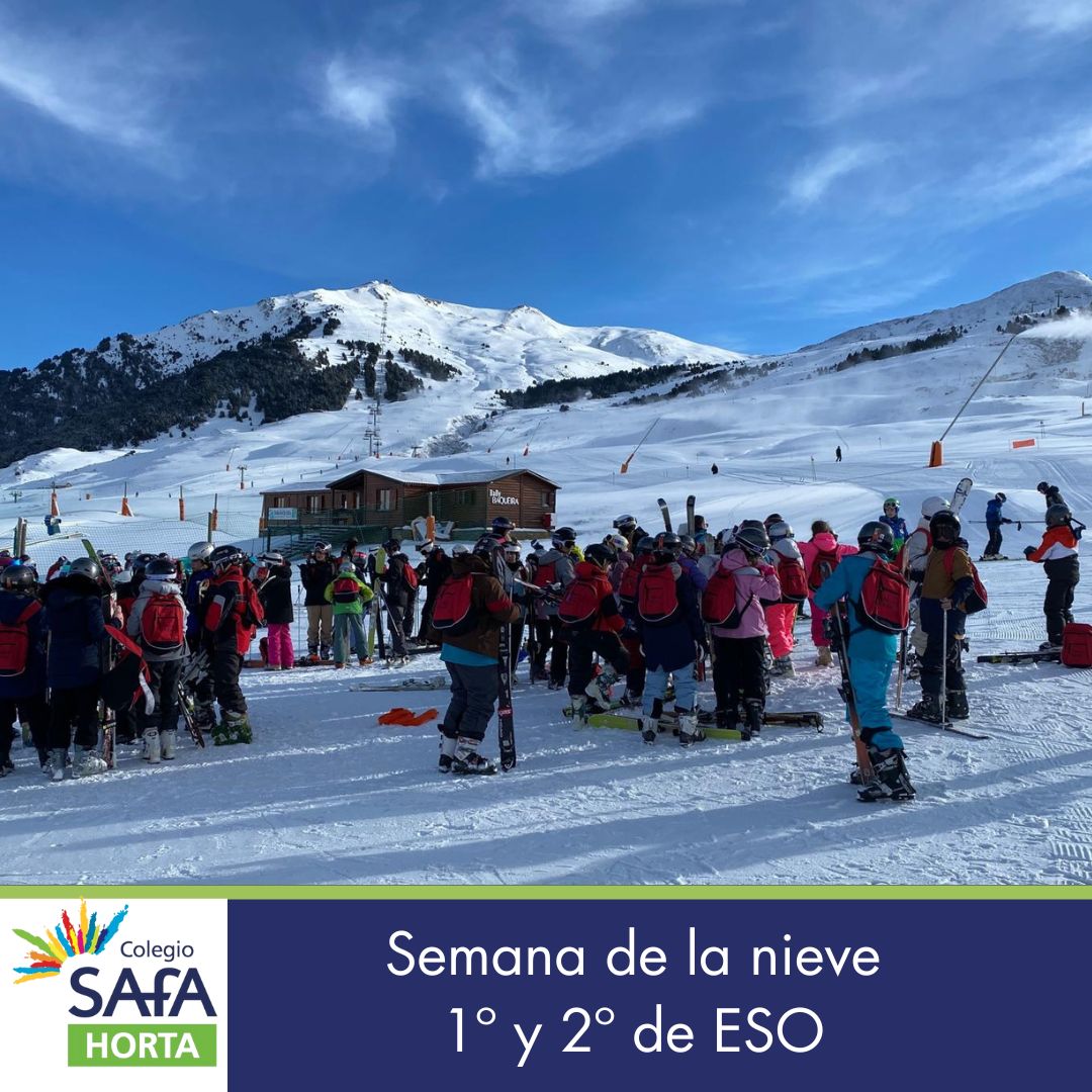 1º y 2º ESO-Semana de la nieve